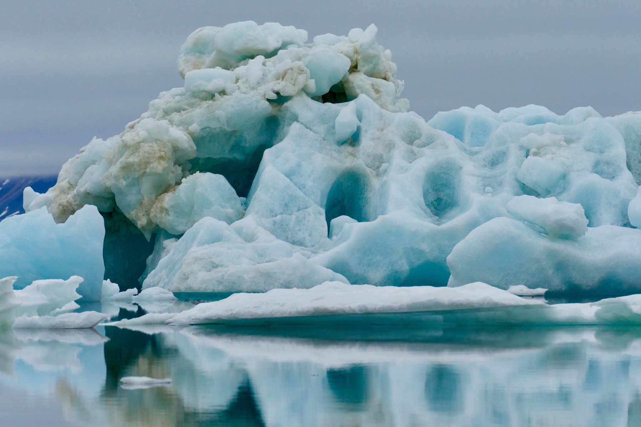 Iceberg Svalbard August 2015