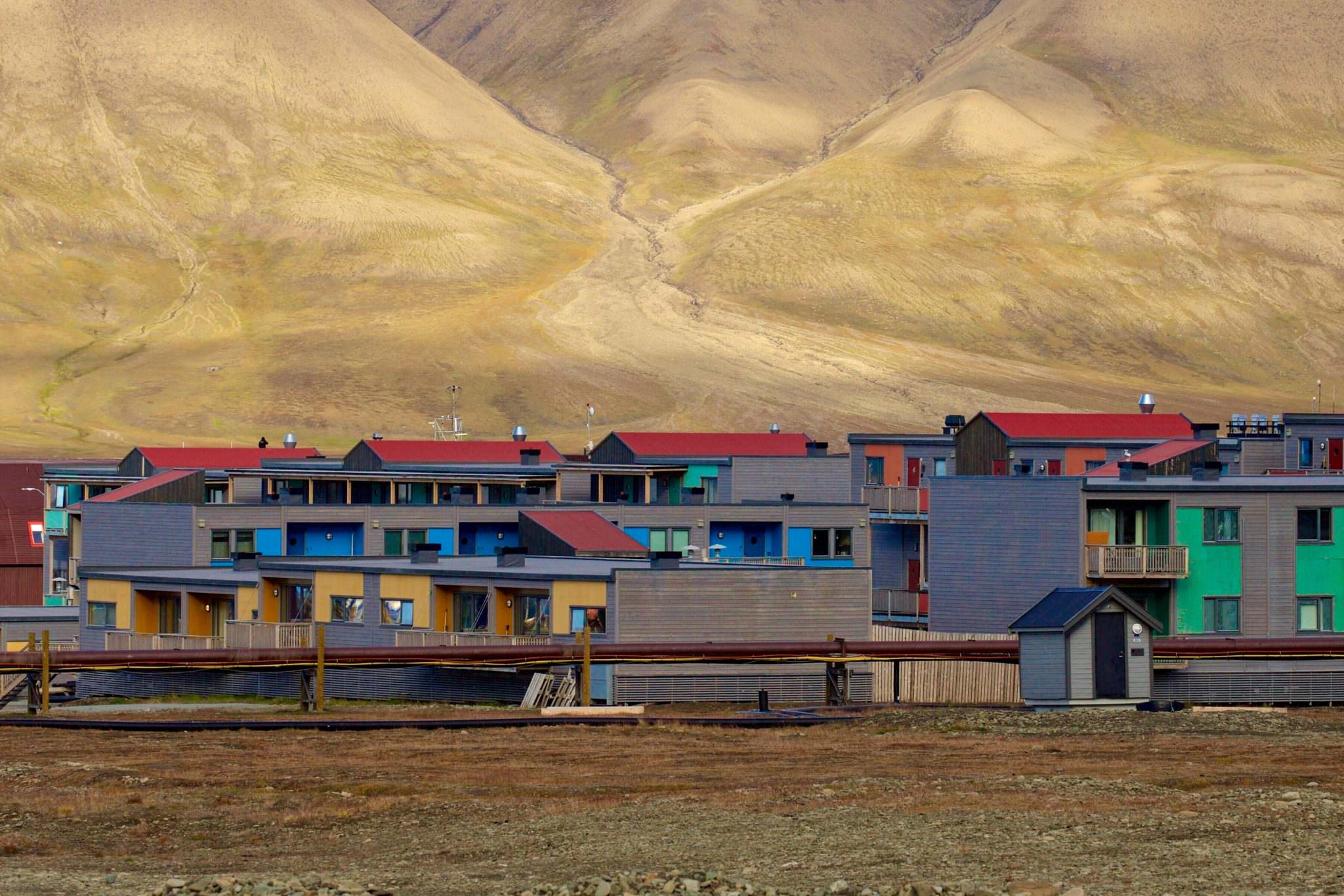 Longyearbyen Svalbard August 2015